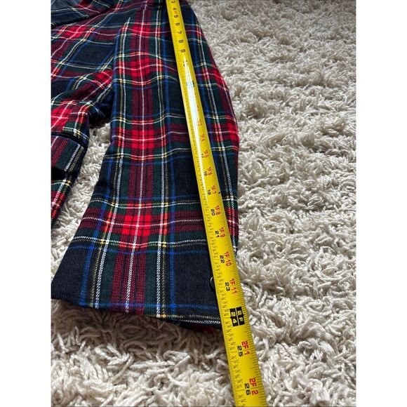 Saddlebred 40R Red Multi Tartan Plaid Preppy Corduroy Blazer Jacket Sport Coat - Picture 6 of 14